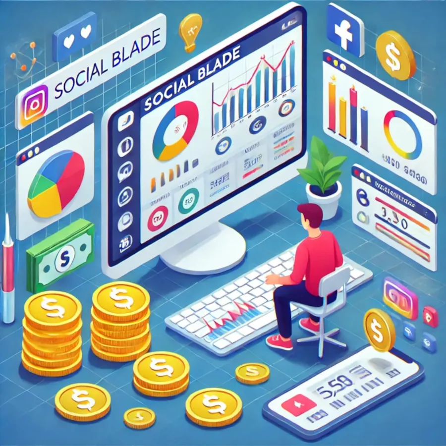 Socail Blade the secret to online success