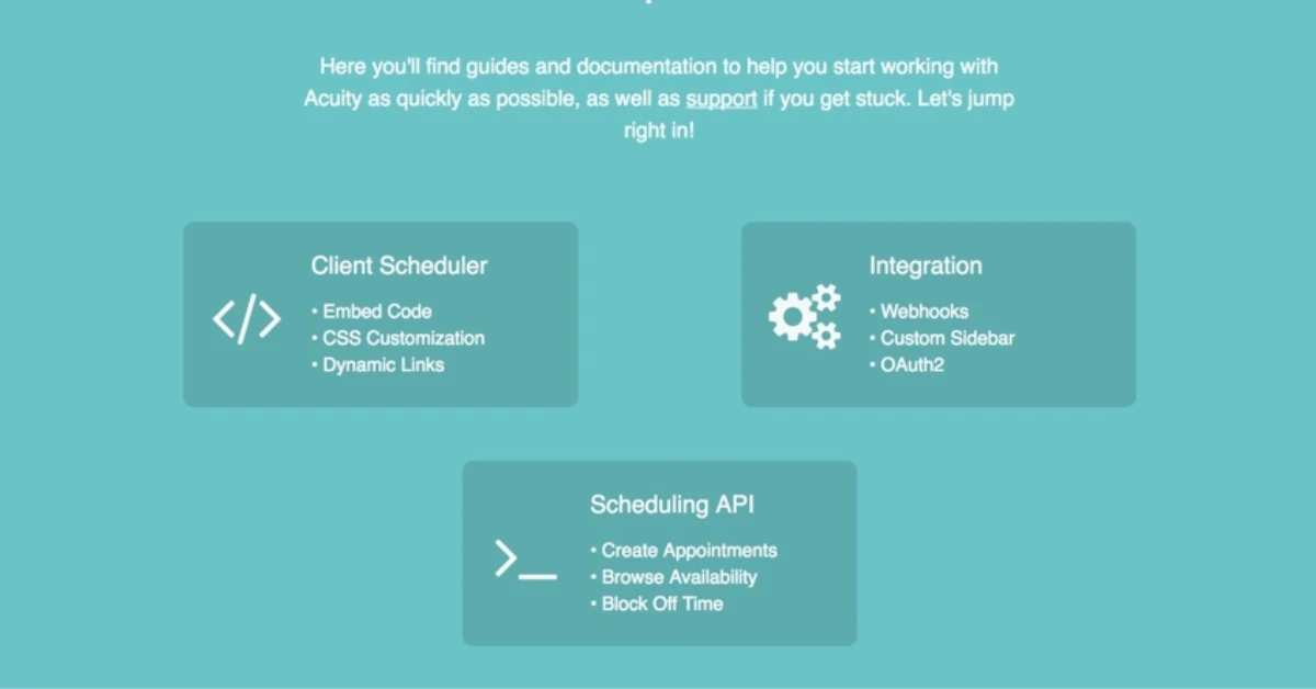 Advanced features and Optimizations