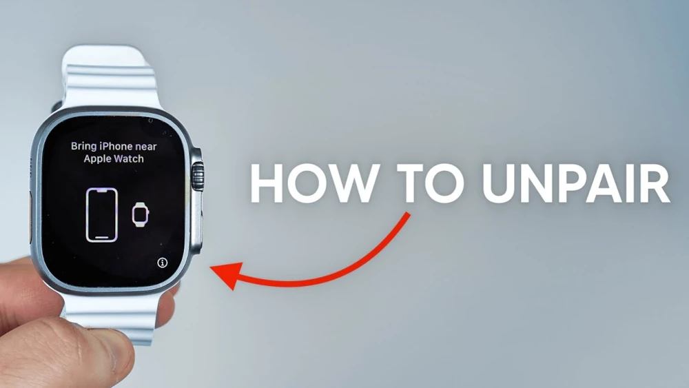 Unpair Apple Watch