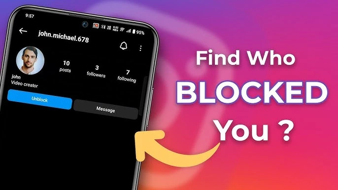 Find who blocked you