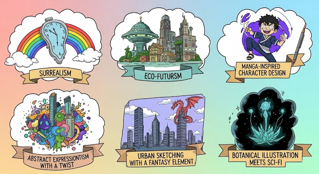 Best Drawing Ideas 2025 Unique & Trendy Art Prompts for Artists