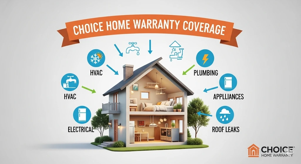 Coverage offered by Choice Home Warranty
