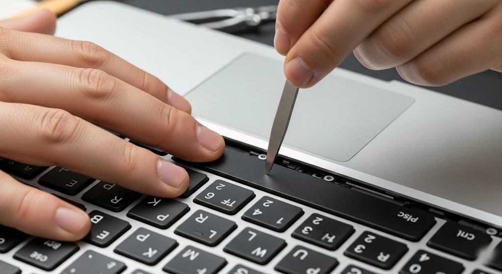 How to Open Laptop Keyboard