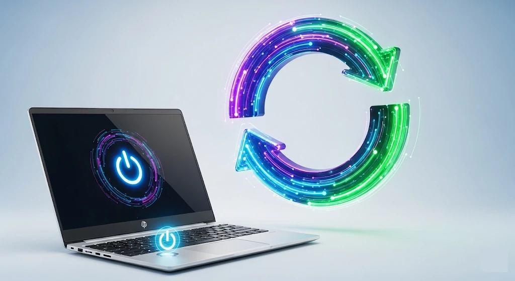 How to Restart HP Laptop