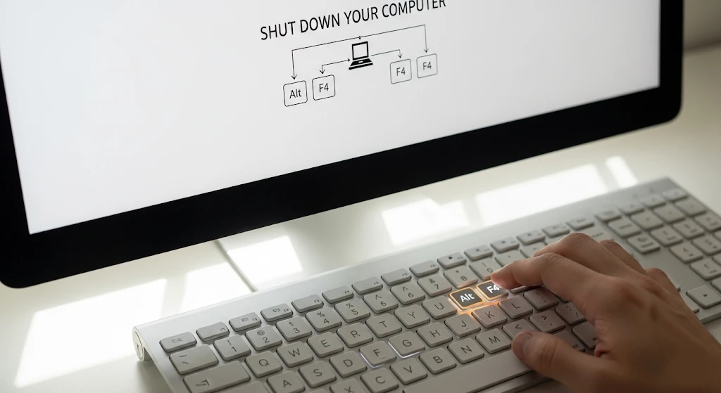 How to Shut Down Your Computer with Keyboard