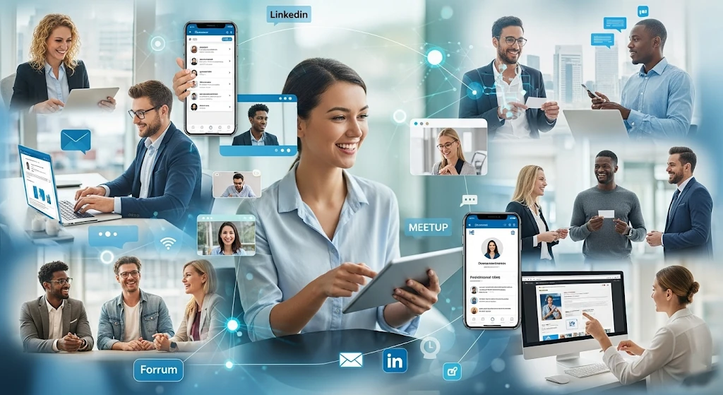 Leveraging Online Platforms and Professional Networks