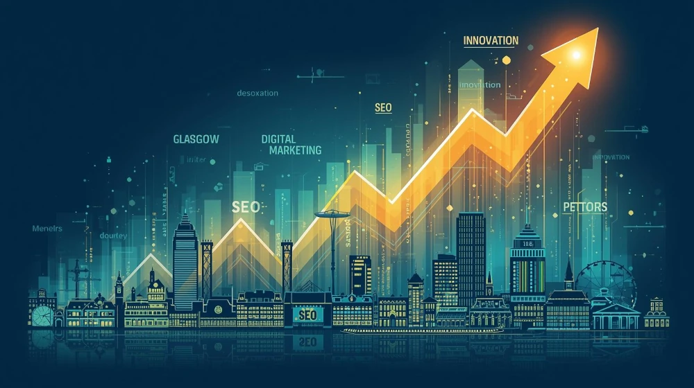 Make the Image According the Title How Glasgow startups can dominate search