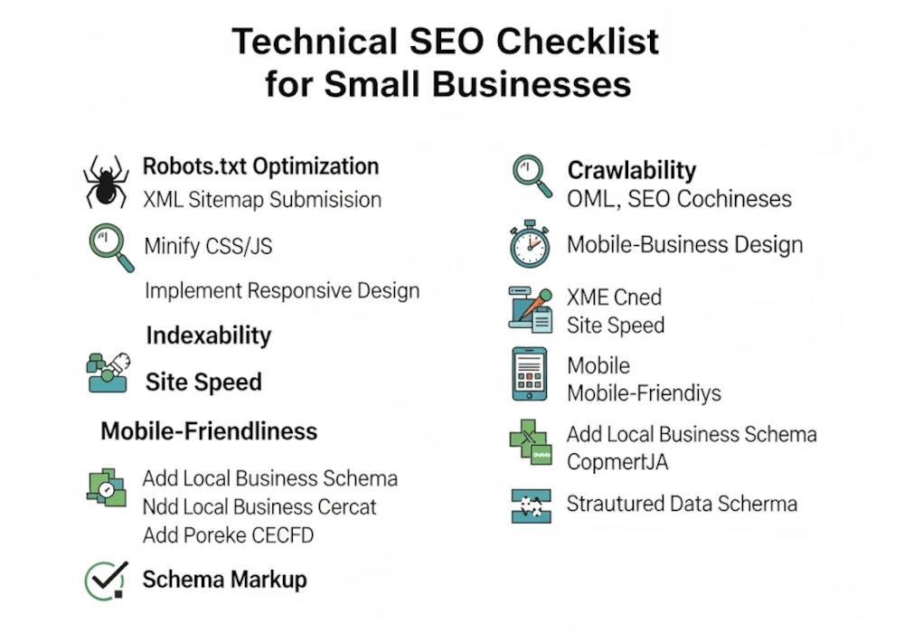 Technical SEO Checklist for Small Businesses