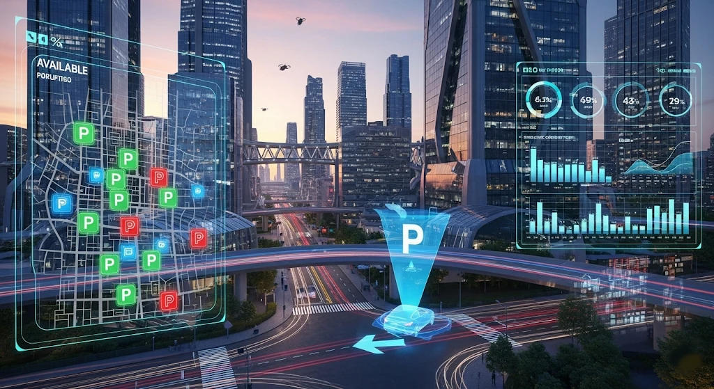 Urban Mobility Guide Data-Driven Parking Benefits