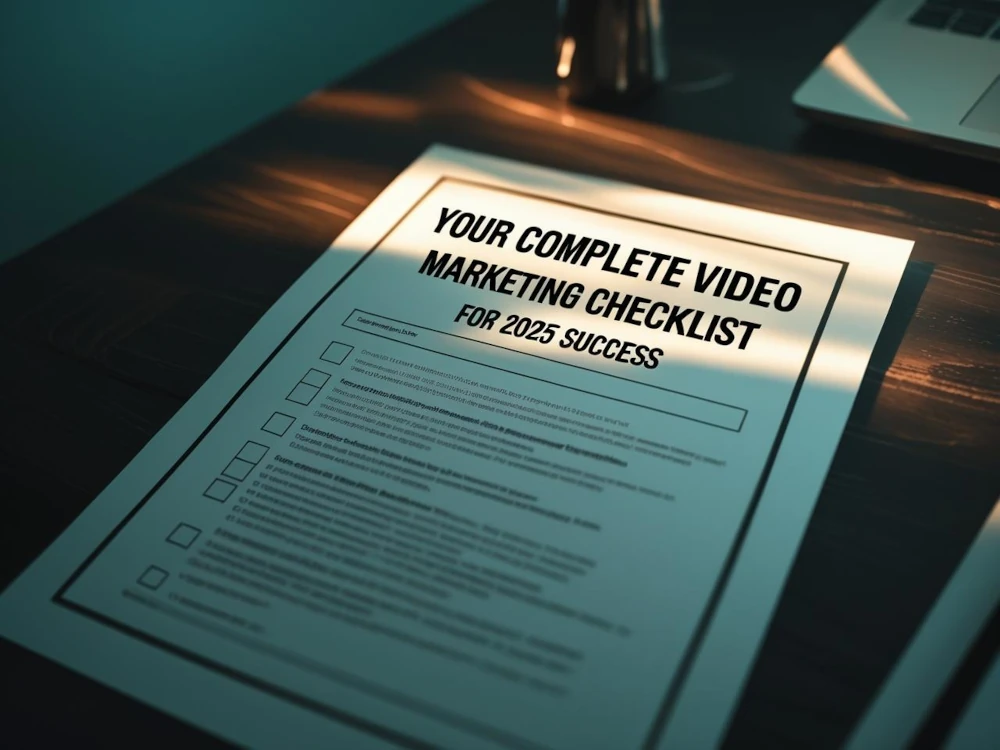 Your Complete Video Marketing Checklist for 2025 Success
