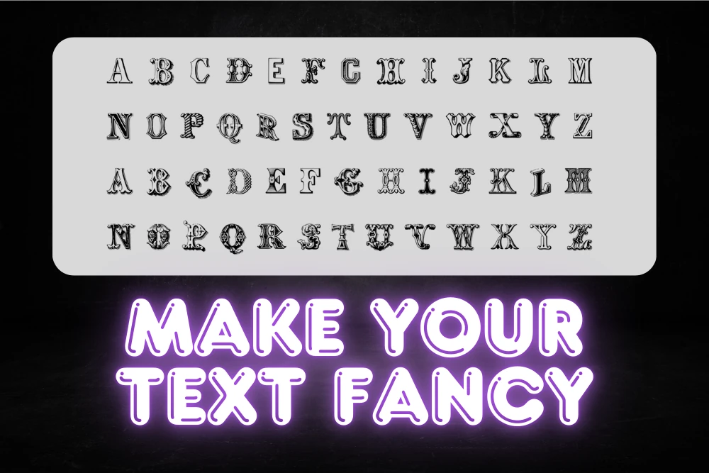 fancy font generator