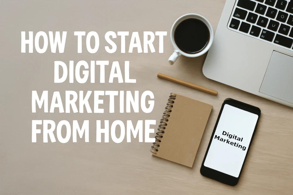 How to Start Digital Marketing From Home