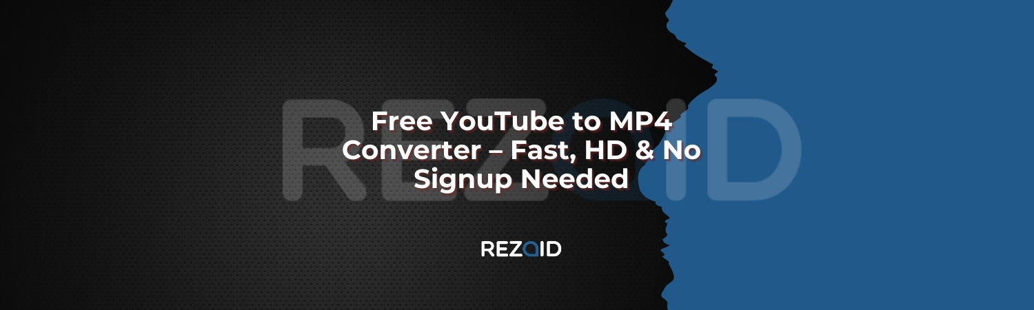 Free YouTube to MP4 Converter – Fast, HD & No Signup Needed