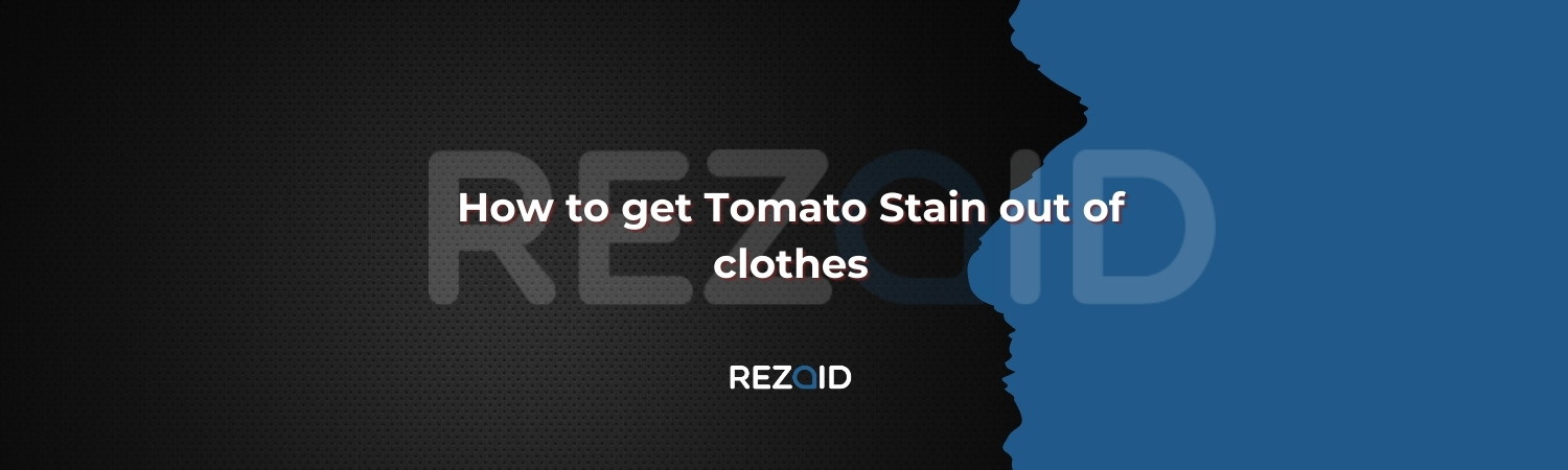 How to get Tomato Stain out of clothes