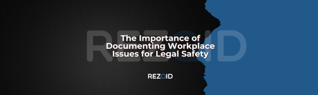 The Importance of Documenting Workplace Issues for Legal Safety