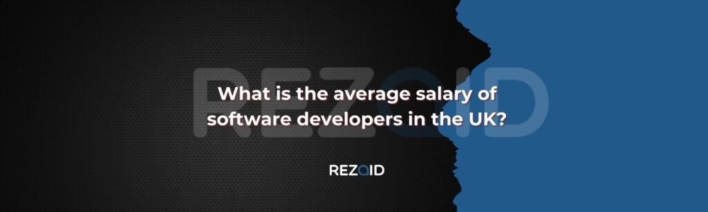 What is the average salary of software developers in the UK