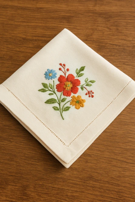 Embroidered Napkins