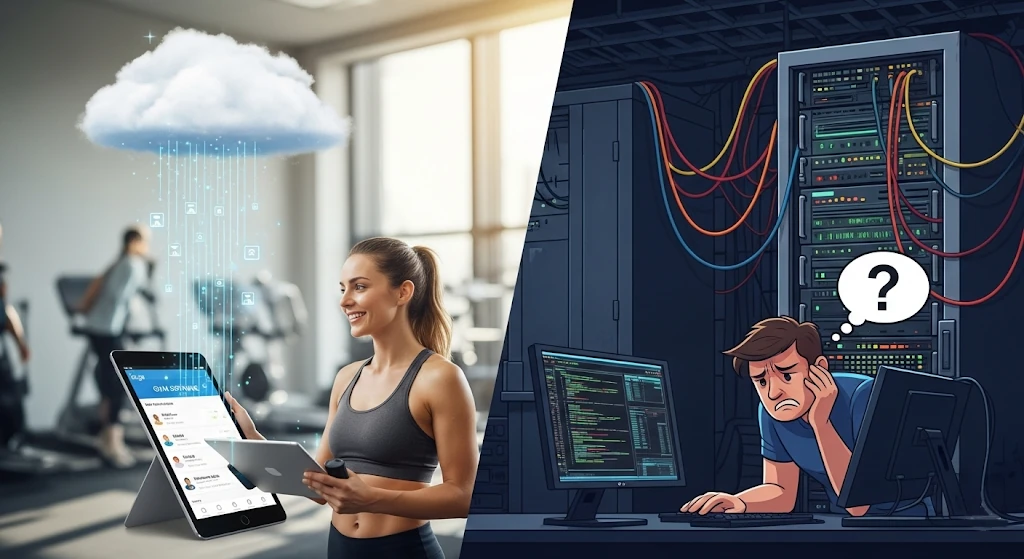 Cloud-Based vs. On-Premise Gym Software