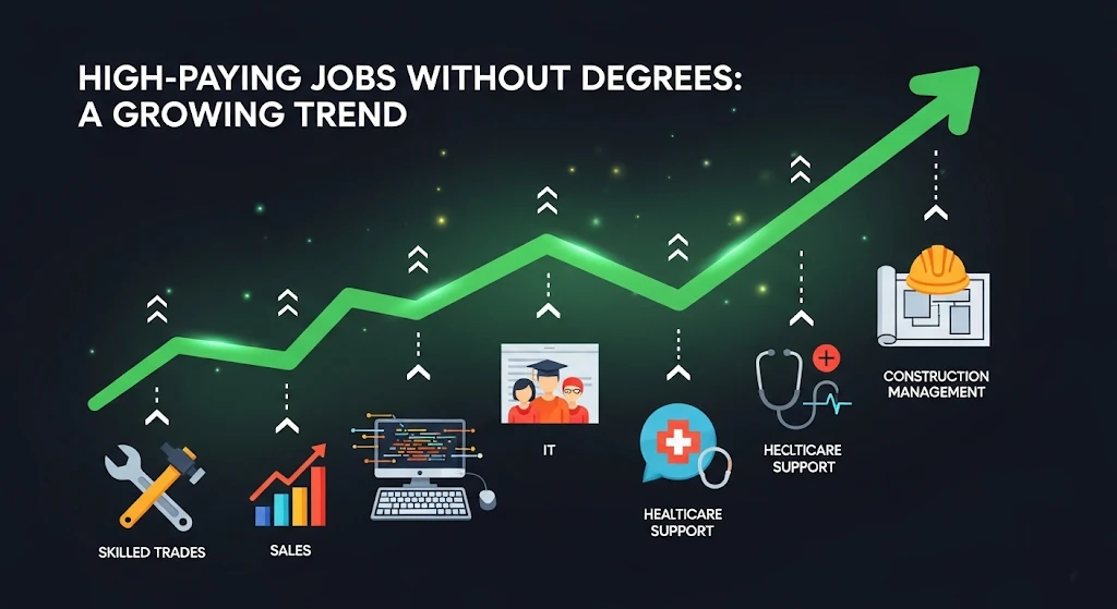 Why High-Paying Jobs Without Degrees Are Growing