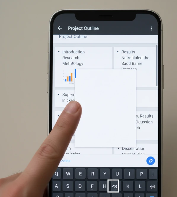 For Mobiles How to Delete a Page in the Google Docs App