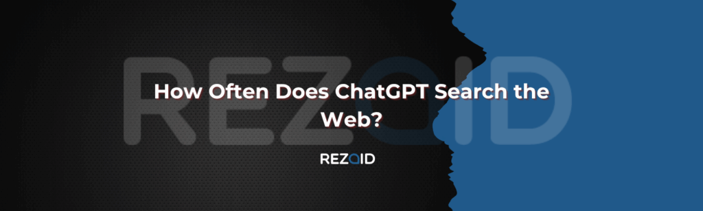 How Often Does ChatGPT Search the Web