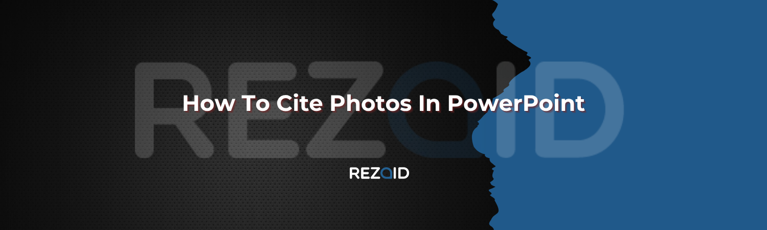 How To Cite Photos In PowerPoint