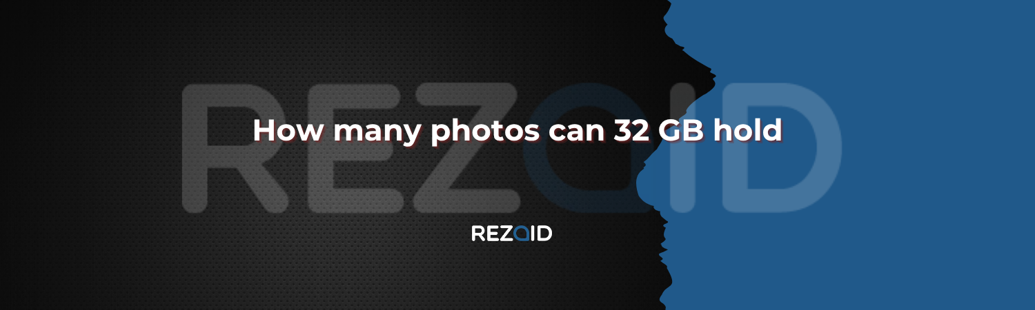 How many photos can 32 GB hold​