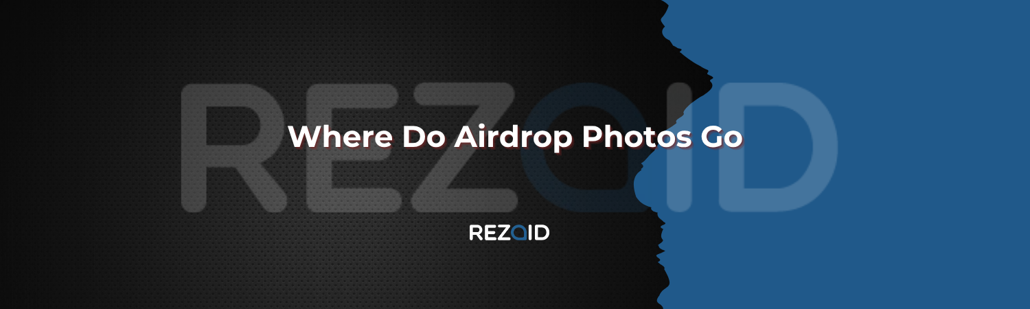 Where Do Airdrop Photos Go